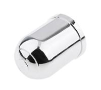 Couvercle de boule d'attelage - ABS chromé 5 cm - Accessoires pour la protection de l'attelage de remorquage pour camping-car - Protection de remorquage robuste en plastique pour la conversion de