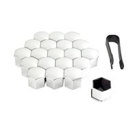 Couvercle de boulon d'écrou de roue, capuchons d'écrou de pneu de voiture - Jeu de capuchons cache-boulons,Couvercle anti-poussière de remplacement, bouchon à vis de pneu 17mm 19mm 21mm, couvercles d'