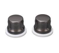 Couvercle de bouton de commande de climatisation, ABS Durable de qualité supérieure, remplacement pour Highlander 2009 à 2013, ensemble de 2 pièces 55925 0E050