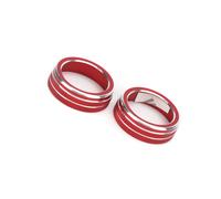 Couvercle de bouton de commutateur de climatisation,Couvercle de bouton de contrôleur de climatisation,Anneaux de bouton de contrôleur de climatisation,Garniture de bouton de commutateur de climatisat