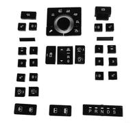 Couvercle de bouton de commutateur de mode terrain pour Land For Rover pour Range For Rover Sport 2013-2017, sélecteur de console centrale de rechange, panneau de commande intérieur en plastique noir