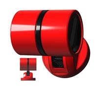 Couvercle de bouton de démarrage de voiture - Capot de protection d'allumage - Accessoire de garniture de protection antidérapant pour intérieur de véhicule - Hommes et adultes - Appeal esthétique