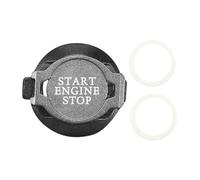 Couvercle de Bouton de Démarrage de Voiture,Couvercle de Protection de Bouton de Moteur de Voiture en Alliage de Zinc pour Divers Modèles