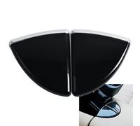 Couvercle de bouton de déverrouillage d'accoudoir de Mercedes Classe E W211 de rechange pour console centrale 2005-2008 compatible avec les numéros de pièce OEM 2116801484 2116802384 2116802484 (noir)