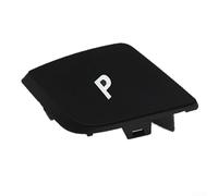 Couvercle de bouton de levier de vitesse en forme de lettre P, noir piano pour BMW X3 G01 2018-2021, BMW pour X4 G02 2019-2021, BMW pour série 5 G30 G31 2017-2022 (noir mat)