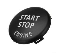 Couvercle de bouton de moteur Start-Stop pour BMW E60, E70, E71, E83, E84, E87, E89, E90-E93 - Garniture de rechange en plastique noir, montage direct, aucune modification requise