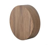 Couvercle de bouton de réglage en bois de noyer pour Fellow ODE pour moulin | Élégant couvercle d'échelle en bois massif pour bois, 8 cm de diamètre, 2,6 cm de haut, facile à nettoyer et à installer