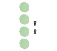 Couvercle de bouton de sonnette en silicone de rechange pour Video Doorbell | Mélange de silicone et de métal, résistant aux intempéries, noir, montage facile sans professionnel