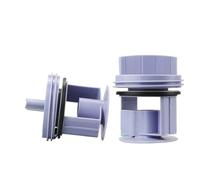 Couvercle De Bouton De Vidange De Pompe De Vidange De Machine À Laver À Tambour, Filtre, Bouchon D'eau, Compatible Avec Siemens, Compatible Avec Bosch(Blue 1pcs)