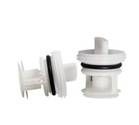Couvercle De Bouton De Vidange De Pompe De Vidange De Machine À Laver À Tambour, Filtre, Bouchon D'eau, Compatible Avec Siemens, Compatible Avec Bosch(White 1pcs)
