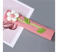 Couvercle de bouton porte réfrigérateur, 2 pièces, appareil cuisine, couvercle poignée four en coton, gants protection antidérapants Housse de Poignée de Réfrigérateur(Pink)