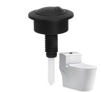 Couvercle de bouton WC, bouton de chasse WC - Bouton WC fermé double vidange, bouton de vidange pour WC, réservoir de vidange pour WC pour la plupart des toilettes