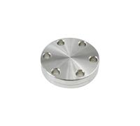 Couvercle de bride à vide Bride de plaque aveugle sous vide, bouchon de plaque vierge, couvercle aveugle sous vide, acier inoxydable SS304/316L(SUS316L)