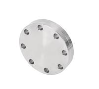 Couvercle de bride à vide Couvercle de bouchon vierge de bride de plaque aveugle sous vide en acier inoxydable 304S/316L(CF25,316L)