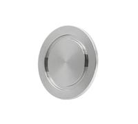 Couvercle de bride aveugle Plaque borgne sous vide, capuchon d'extrémité solide vierge KF10 16 25 40 50 63 80 100, raccord de tuyau Homebrew(KF50,SS304)