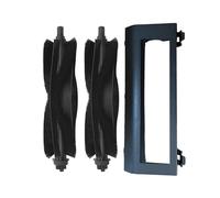 Couvercle de brosse principale, Compatible for Conga, 7490 Ultimate/8490 Ultimate, Compatible for Eufy, Clean L50/L50 SES/L60, accessoires for aspirateur Robot hybride(2*Brush+Cover)