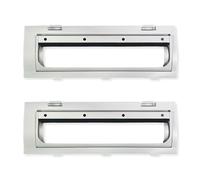 Couvercle de brosse principale de rechange compatible avec Roborock Q10 S5, Q10 X5, Q10 PF, Q10 VF, Q10 S5+, Q10 X5+, accessoire pour aspirateur robot, 2 couvercles de brosse (blanc)