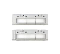 Couvercle De Brosse Principale De Rouleau D'aspirateur Robot, Compatible for Dreame, F9 D9, Compatible for MIJIA, Aspirateur Vadrouille 1C 2 2C D9Max Finder RLS3, Remplacement D'accessoire(2pcs)