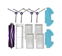 Couvercle de brosse principale, filtre de brosse latérale, chiffon de vadrouille, ensemble de 12 pièces, Compatible for Midea I5 I5C VCR07 VCR08 MR09, Compatible for aspirateur Samsung VR05R5050WK