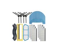 Couvercle De Brosse Principale, Filtre De Brosse Latérale, Filtre Primaire, Chiffons De Vadrouille, Pièces De Rechange, Compatibles For Danhui X420, Accessoires For Aspirateur Robot(Set 4)