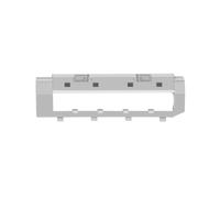 Couvercle de brosse principale original compatible avec Roborock Qrevo/Qrevo L/Qrevo Plus/Qrevo MaxV/Qrevo S/Qrevo Pro/QV 35A/QV 35S, accessoires de remplacement Parties(White)
