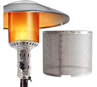 Couvercle de brûleur d'extérieur en acier inoxydable de sécurité de remplacement pour poêles à gaz naturel 0,2 m Accessoire durable et résistant aux intempéries Argenté