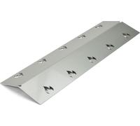 Couvercle de brûleur en acier inoxydable - 390x125mm - extra fort 1,5mm - adapté à de nombreux barbecues