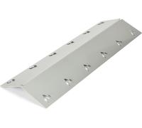 Couvercle de brûleur en acier inoxydable - 410x140mm - extra fort 1,5mm - adapté à de nombreux barbecues