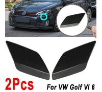 Couvercle de buse de lavage de phare avant gauche et droit pour VW Golf VI 6 MK6, 2 pièces