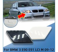 Couvercle de buse de lavage de phare de pare-chocs avant automatique, pour BMW 3 E90 E91 M Sport LCI 2009-2012 61677892647 61677892648 Titan Silver RH