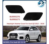Couvercle de buse de lavage de phare de pare-chocs avant de voiture, pour Audi Q3 2012 2013 2014 2015 2016 2017 2018 8U 0955275 8U 0955276 Gauche droite Left