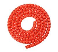Couvercle de câble de frein Scooter, protecteur Tube en spirale 1M, rouge