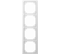 Couvercle de cadre Jung CDP584WW - 4 positions, horizontal et vertical, plast...