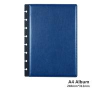 Couvercle De Cahier A5 En Forme De Champignon, En Cuir, Système De Liaison À Disque, Organisateur D'affaires, Accessoires De Bureau