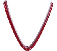 Couvercle de calandre avant en fibre de carbone, forme en V, pour Alfa Romeo Giulia 2017-2020 Rouge