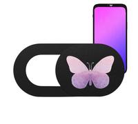 Couvercle de caméra avec design anti-espion - coulissant et durable, idéal pour téléphones, ordinateurs portables et tablettes | Protection de confidentialité pour appels vidéo et utilisation