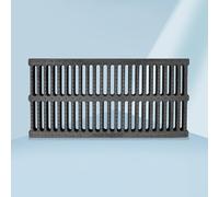 Couvercle de canal de drainage extérieur réglable - Taille personnalisable (500 x 350 x 20 mm) pour cour, terrasse, jardin - Gestion efficace de l'eau, couvercles de vidange en plastique durable