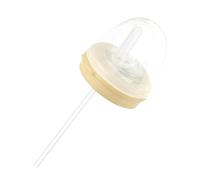 Couvercle De Canette De Soda Avec Paille | Couvercle Pour Canette De Soda - Bouchon En Silicone Réutilisable Et Protecteur Avec Paille Anti-Fuite | Pique-Nique Voyage