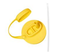 Couvercle de canette de soda - Bouchon de canette de soda avec paille - En silicone - Anti-fuite - Anti-poussière - Réutilisable - Pour boissons, bière, eau, garde-manger, réfrigérateur, congélateur