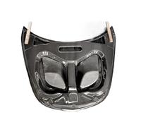 Couvercle de capot de capot de moteur de pare-chocs avant en Fiber de carbone sèche de Style P1 Compatible Pour Mclaren 540C 570S 570GT 600LT Kit de carrosserie(2-sided wet carbon)