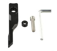 Couvercle de capteur en aluminium pour frein avant ABS pour Honda PCX160125 conçu pour protéger les composants du capteur des éléments extérieurs (noir)