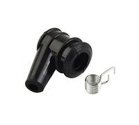 Couvercle de capuchon de bougie d'allumage en caoutchouc for 5mm HT plomb noir produits en caoutchouc for tondeuse souffleur débroussailleuse coupe-bordures pièces accessoires Accessoires tondeuse