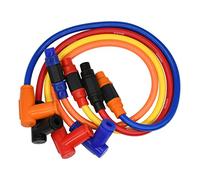 Couvercle de capuchon de fils de bougie d'allumage Iridium Power, Compatible avec allumage universel de compatibilité ATV(ORANGE)