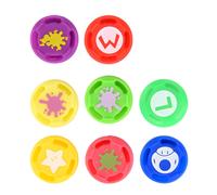 Couvercle De Capuchon De PoignéE De Manette De ContrôLeur Analogique En Silicone De Remplacement, 8 PièCes, Pour Switch Pro