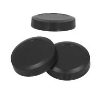 Couvercle de Capuchon D'objectif Arrière, 3 Pièces, Capuchons D'objectif Arrière de Caméra, Couvercle D'objectif à Monture RF Anti-poussière pour Appareil Photo sans Miroir de la
