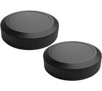 Couvercle de Capuchon d'objectif arrière RF for Canon EOS R50 R100 R10 R8 R7 R6 R6 Mark II R5 R5C R3 R RP Plus d'appareil Photo à Monture RF Canon (pour Accessoires), [2 Ensembles]
