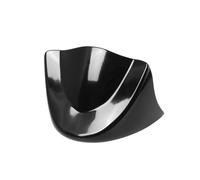 Couvercle de carénage de Barrage d'air de becquet de Menton Avant inférieur de Moto Rouge Compatible avec Les modèles Fat Bob 2006 2018(Black)