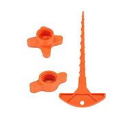 Couvercle de cartouche, 2 pièces, pour mastic d'étanchéité et silicone, avec aiguille de nettoyage, outil de protection hermétique pour le rangement, pour le stockage dans le bâtiment et le bricolage