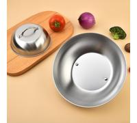 Couvercle de Casserole Dôme 22.5cm Anti-Débordement Couvercle(Small) | Acier inoxydable pour robuste, dôme unique, circulation vapeur optimale, anti-débordement, cuisson uniforme