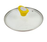 Couvercle de casserole Durandal 20 cm | Couvercle universel en verre pour casseroles et poêles antiadhésives | Accessoires de cuisine | Couvercles de casseroles en verre